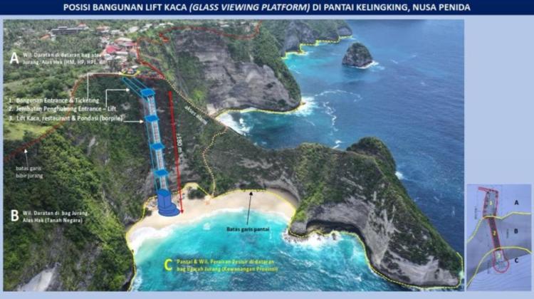 HEBOH! Proyek Spektakuler Miliar Rupiah di Pantai Kelingking Bali 'DEADLINE' 6 BULAN, Harus RATA DENGAN TANAH!
