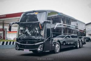 Intip Kemewahan Bus Baru PO New Surabaya Indah, JetBus 5 DCXL Mercedes Benz 