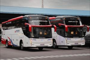 Gunakan Volvo B8R Euro 5, PO Borlindo Luncurkan Bus Skylander R25 Aero Aero + Skyseat