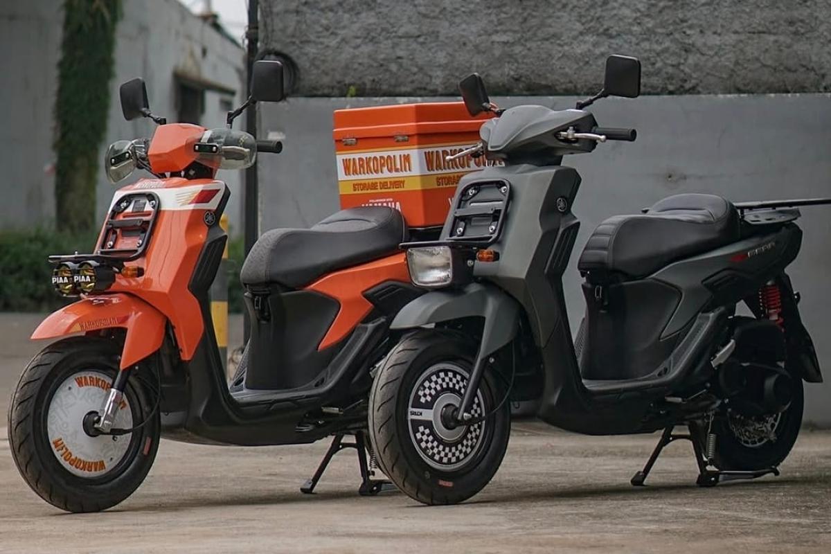 Modifikasi Yamaha GEAR ULTIMA Warkopolim (Dokumen Istimewa)