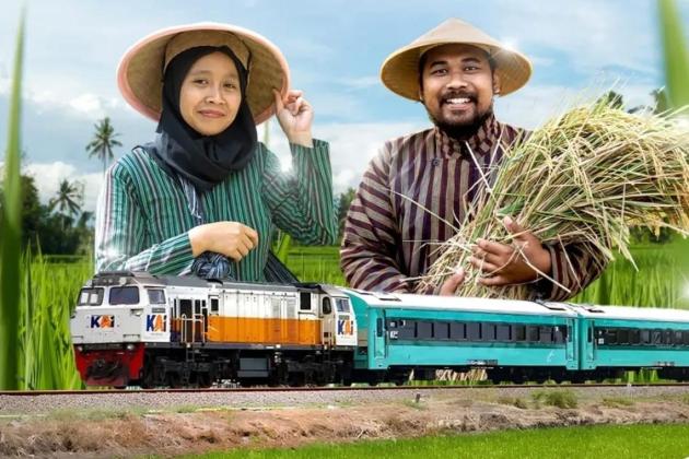 Rangkaian Kereta Khusus Petani Hadir di Jalur Merak, Ini Ketentuan Barang Bawaan Penumpang