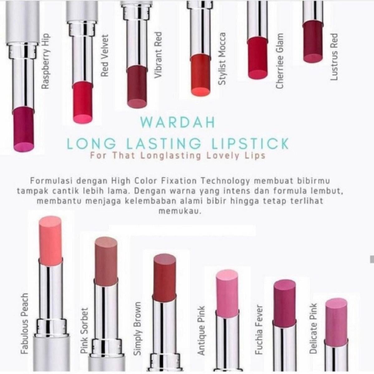 4 Rekomendasi Lipstik Wardah Long Lasting: Rahasia Bibir Cantik Seharian Tanpa Touch Up