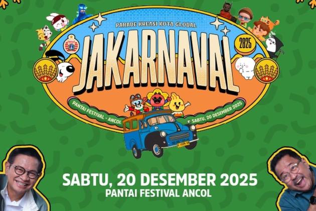 Festival Kreatif Jakarta : Jakarnaval 2025 Sajikan Atraksi Spektakuler dan IP Lokal
