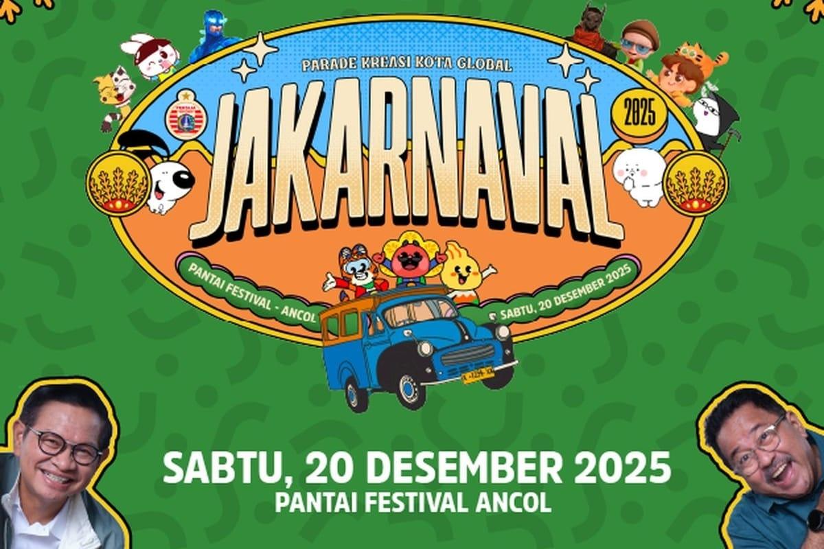Festival Kreatif Jakarta : Jakarnaval 2025 Sajikan Atraksi Spektakuler dan IP Lokal