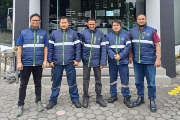 Siaga 24 Jam !! DCVI Hadirkan Program Mercedes-Benz Bus Year-End Rescue 