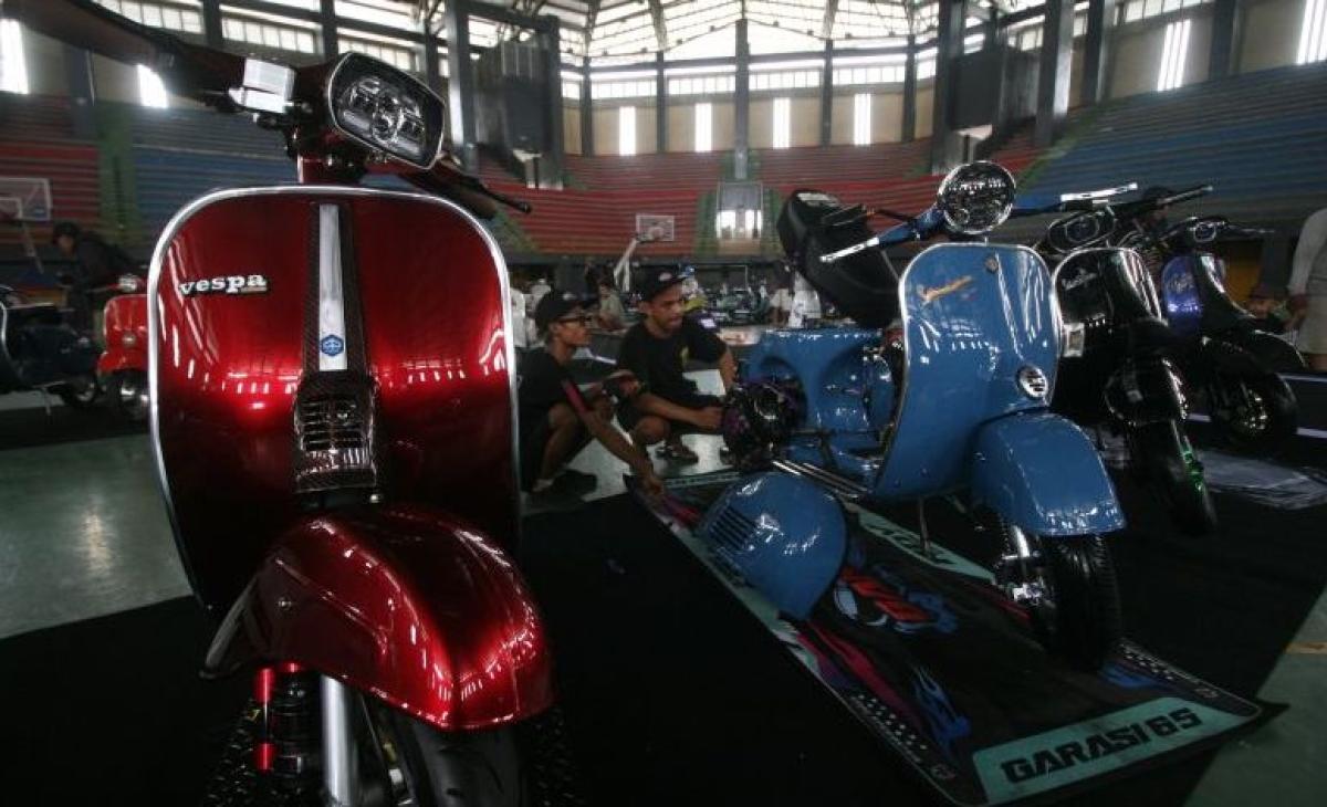Tips Mudik Aman Pakai Motor Vespa