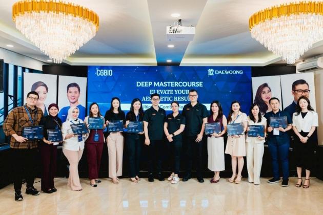 Gebrakan K-Beauty! CGBIO dan Daewoong Luncurkan DEEP Master Course Perdana di Indonesia