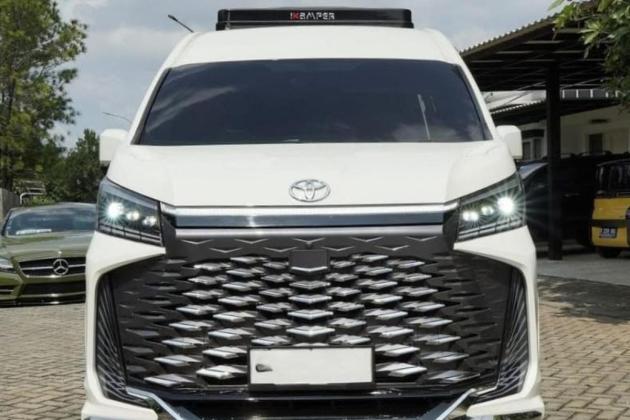 Toyota Hiace Naik Level !! Modifikasi Interior Futuristis, Captain Seat, dan Lantai Marmer