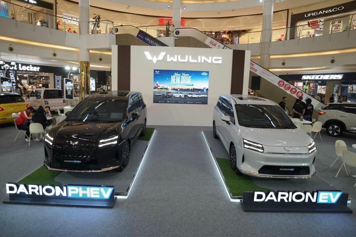 Gelar Pameran 'New Year New Drive', Wuling Tampilkan lini EV , Hybrid, dan ICE di Summarecon Mall Serpong dan Kelapa Gading
