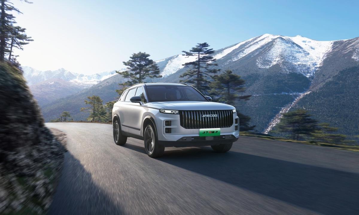 JAECOO J7 SHS-P Siap Mengaspal! SUV Hybrid yang Sanggup Tempuh 1.600 KM Sekali Isi Bensin