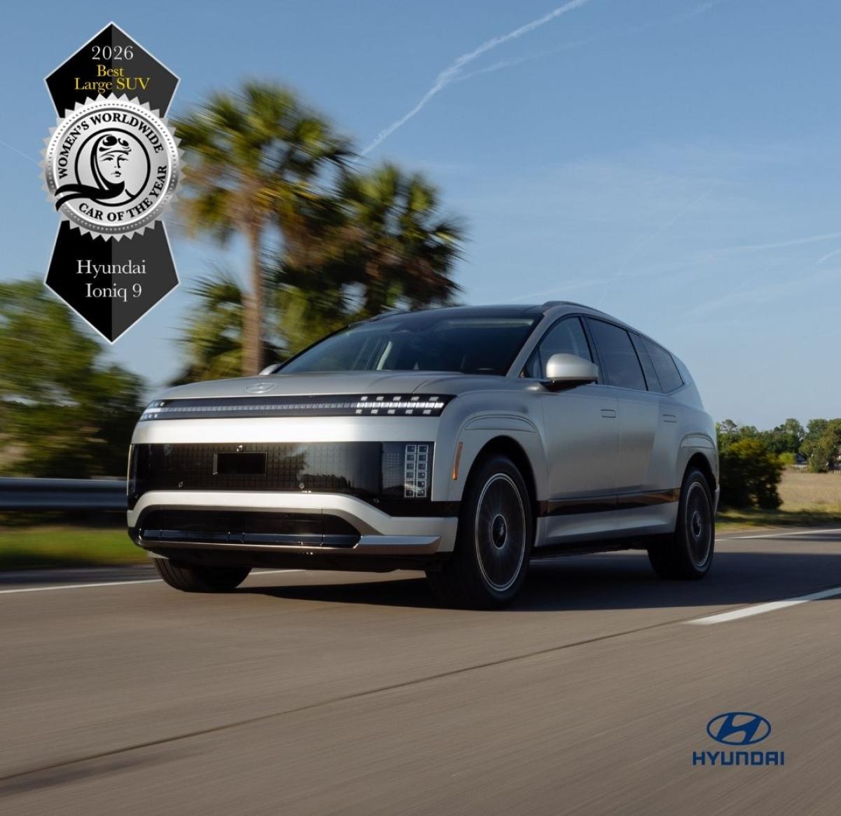 Hyundai IONIQ 9 Sabet Gelar World’s Best Large SUV 2026, Siap Jadi Raja Jalanan Global!