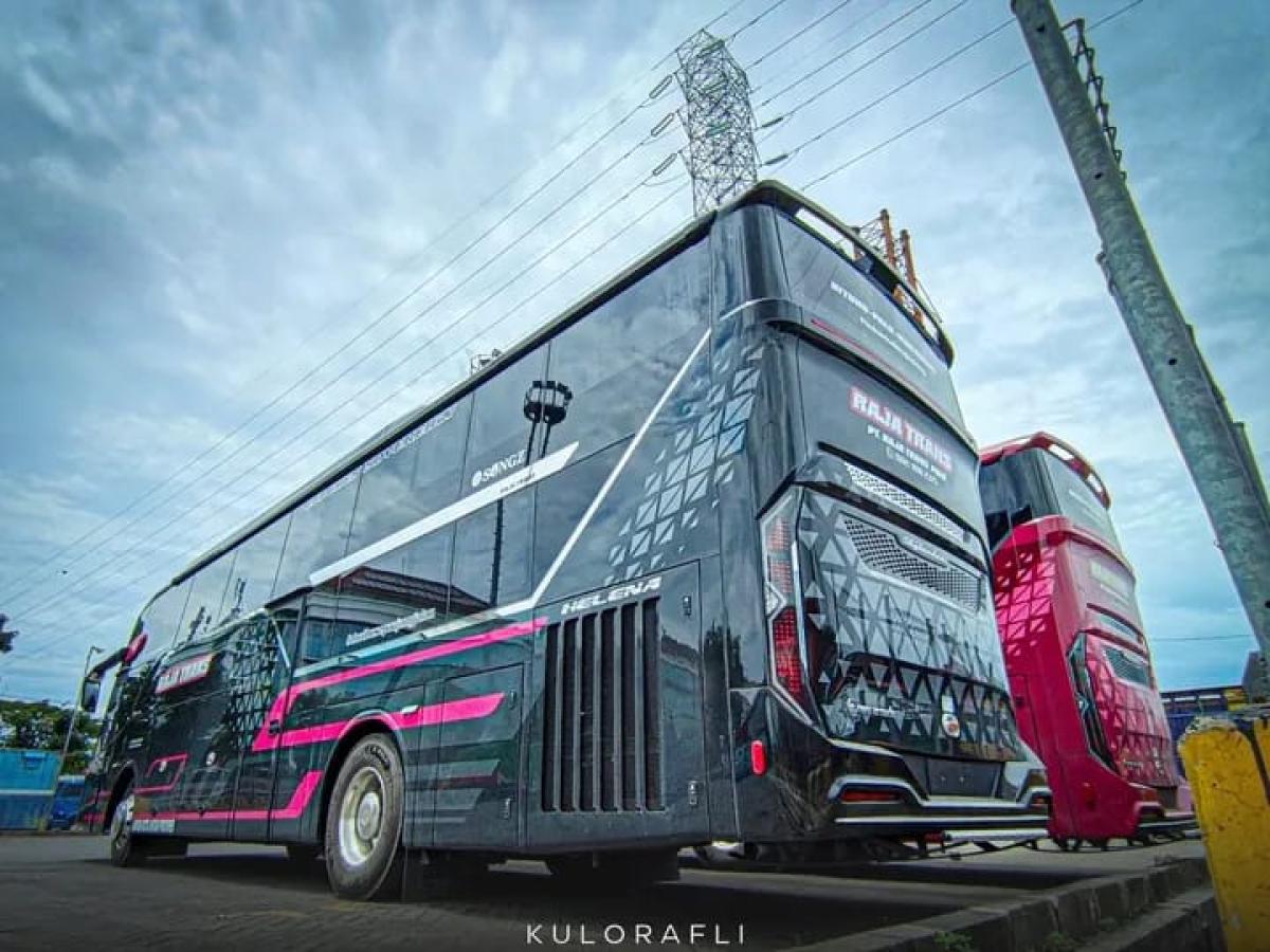 PO Raja Trans Rilis Bus Sleeper Skylander R25 (Dokumen Instagram Kulorafli)