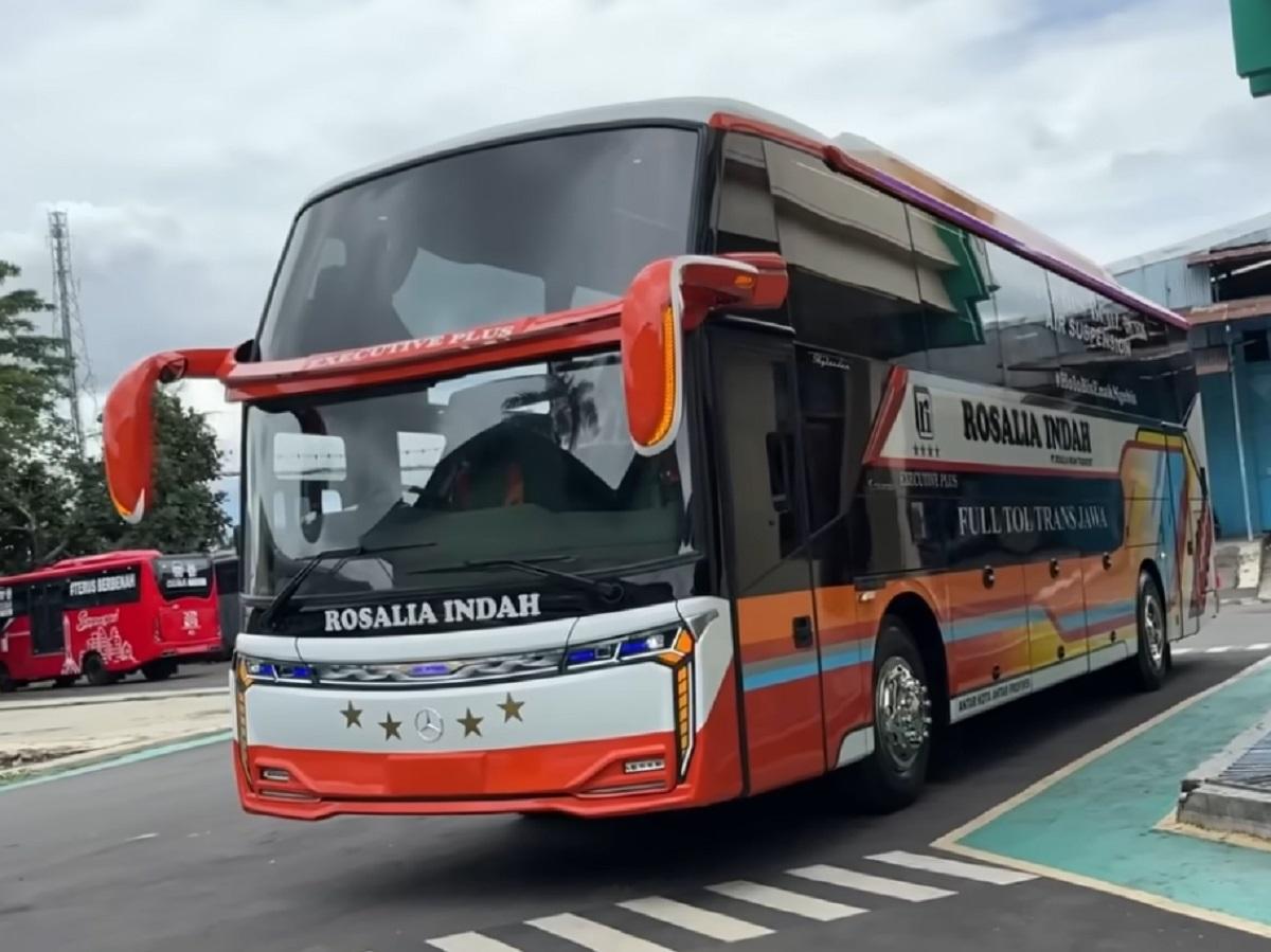 Rosalia Indah Rilis 10 Bus Skylander R25 Baru, Tampil Futuristik dengan Livery Ikonik