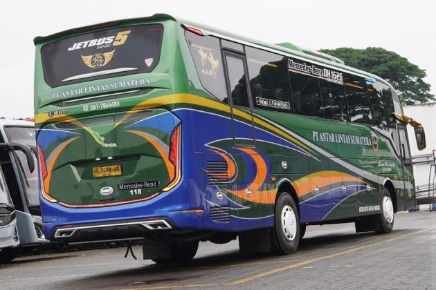 Intip Bus Terbaru PO ALS, Gunakan Bodi Jetbus 5 MHD Bermesin Mercedes Benz 