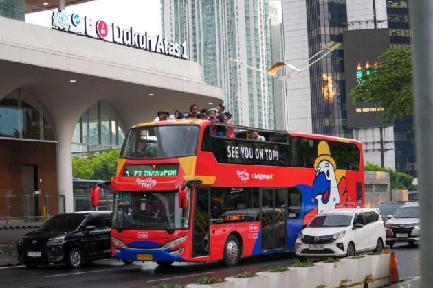 Open Top Tour Ibukota, Jelajahi Wisata Jakarta dengan Transjakarta