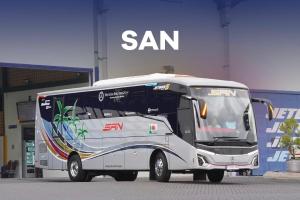PO SAN Rilis 6 Bus JetBus 5 MHD Adiputro, Hadir dengan Fasilitas Mewah