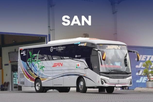 PO SAN Rilis 6 Bus JetBus 5 MHD Adiputro, Hadir dengan Fasilitas Mewah