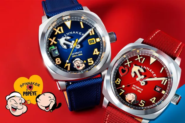 Spinnaker Rilis Jam Tangan Limited Edition Bertema Popeye dan Olive Jelang Valentine