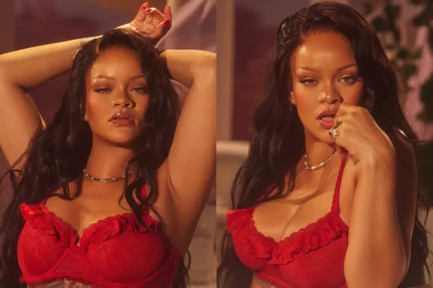 Seksi dan Artistik !! Rihanna Rilis Koleksi Lingerie Terbaru Jelang Valentine 
