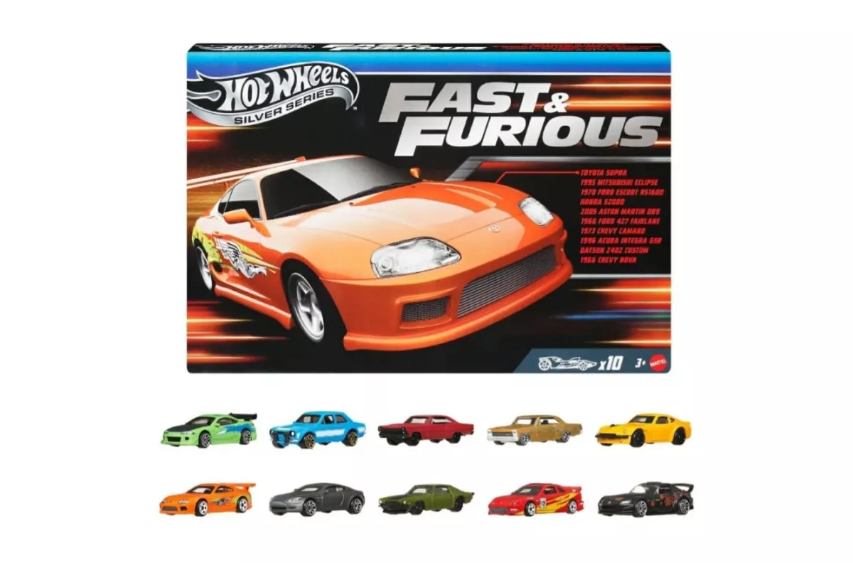 Paket Hot Wheels Silver Series Fast dan Furious Dash M, Kolektor Auto Kepincut !!