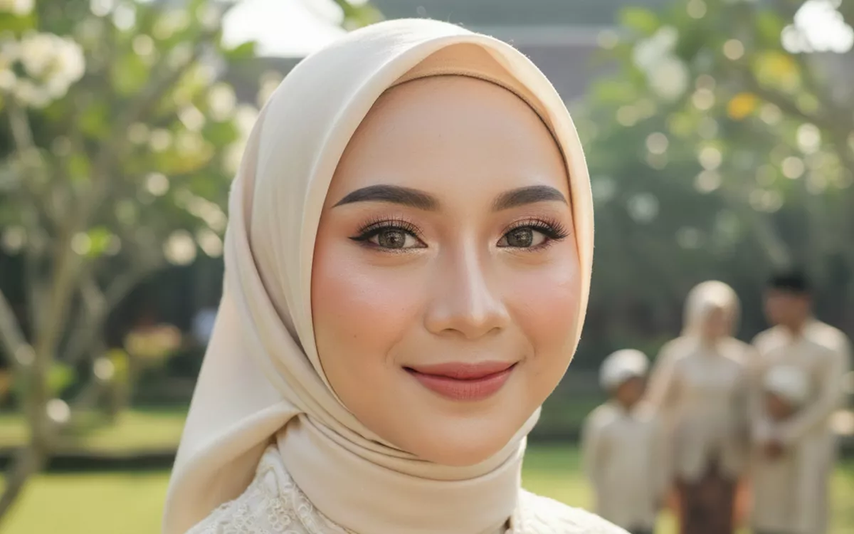 Tutorial Makeup Lebaran Fresh & Natural: Tetap Flawless Meski Seharian Makan Opor