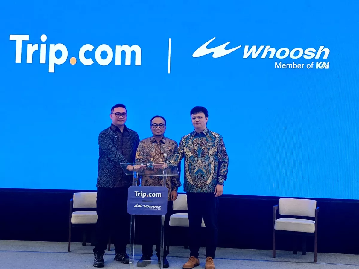 Trip.com Gandeng KCIC, Kereta Cepat Whoosh Resmi Mendunia