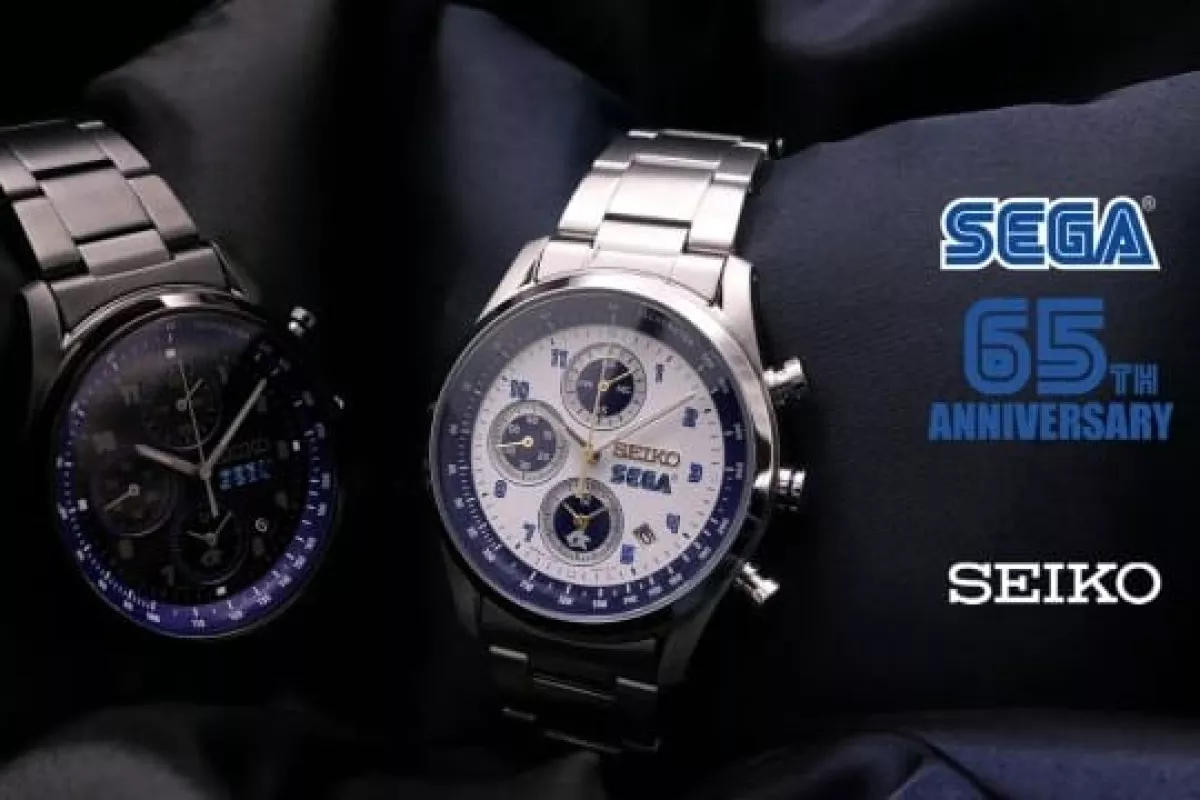Penggemar Game Wajib Punya !! SEGA dan Seiko Kolaborasi Rilis Jam Tangan Terbaru
