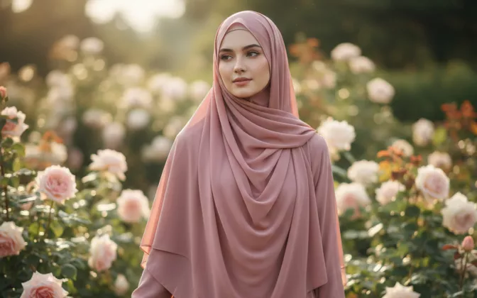 Inspirasi Warna Hijab Netral yang Cocok ke Semua Baju Lebaran