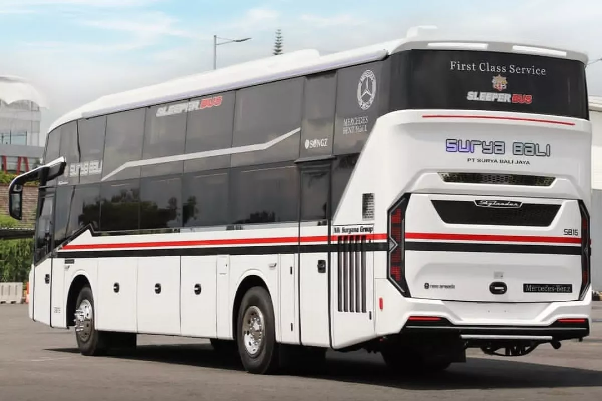 PO Surya Bali Rilis Sleeper Bus Baru (Dokumen Istimewa)