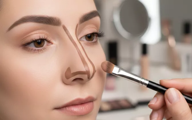 Sering Gagal Bikin Shading Hidung? Cobalah Teknik Tanpa Garis Ini!