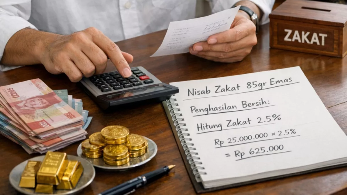 Cara Menghitung Zakat Mal dari Penghasilan secara Tepat dan Sesuai Syariat