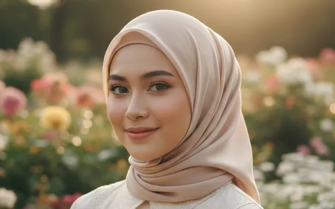 Tips Hijab Lebaran Tanpa Peniti: Pilihan Bahan dan Cara Pakainya