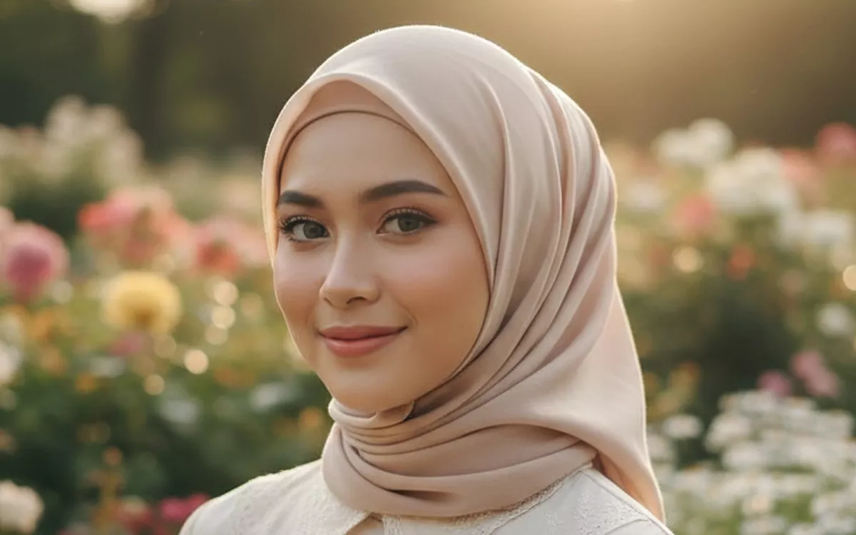 Tips Hijab Lebaran Tanpa Peniti: Pilihan Bahan dan Cara Pakainya