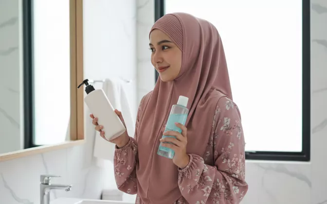3 Jenis Produk Perawatan Rambut yang Wajib Dimiliki Wanita Berhijab