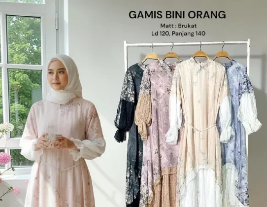 Harga Tren Baju Lebaran 2026: Gamis Bini Orang Mulai Dibanderol Rp125 Ribu