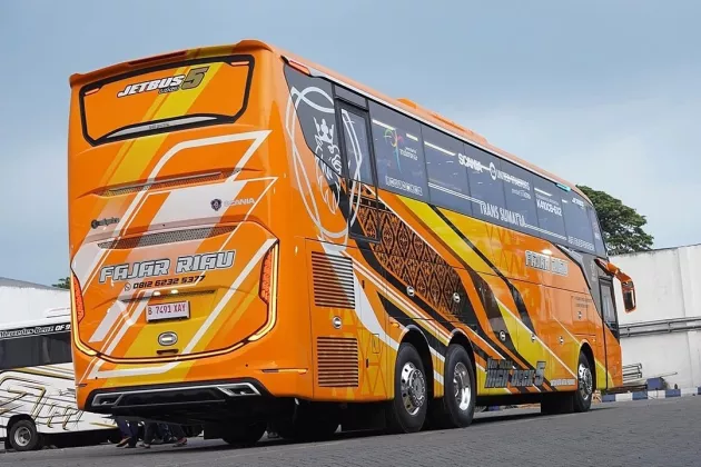 Intip Kemewahan JetBus 5 UHD PO Fajar Riau, Layani Perjalanan Fasilitas Lengkap