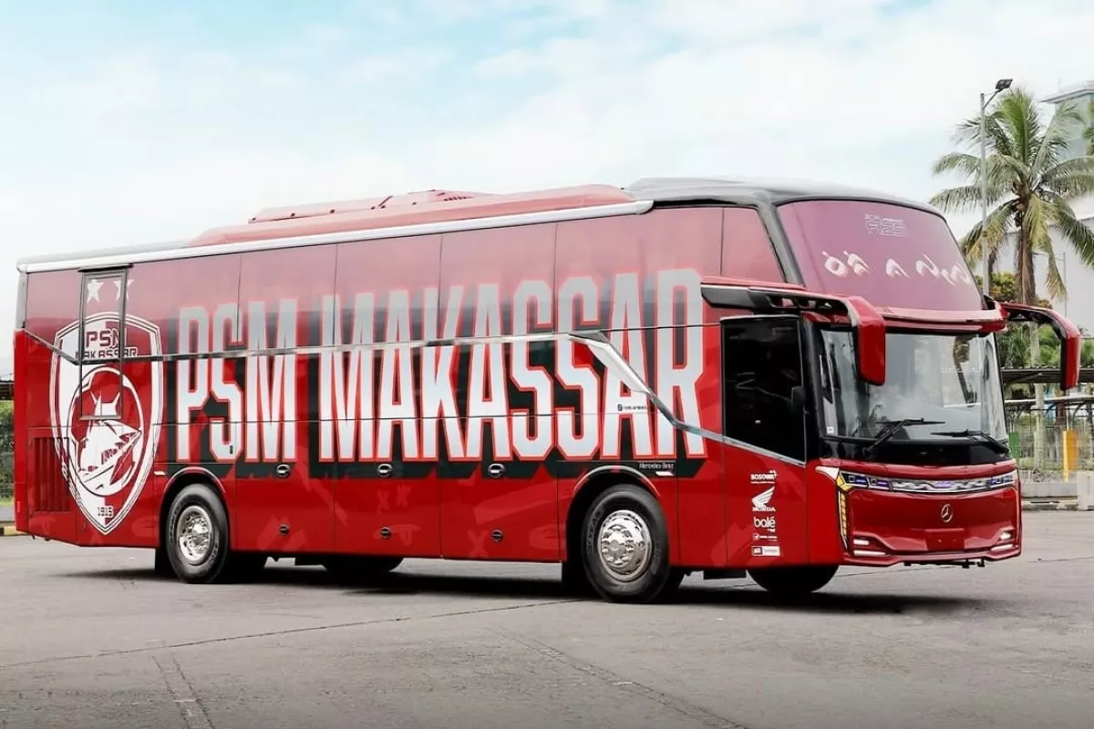 PSM Makassar Perkenalkan Bus Premium Skylander R25 Bermesin Mercedes Benz