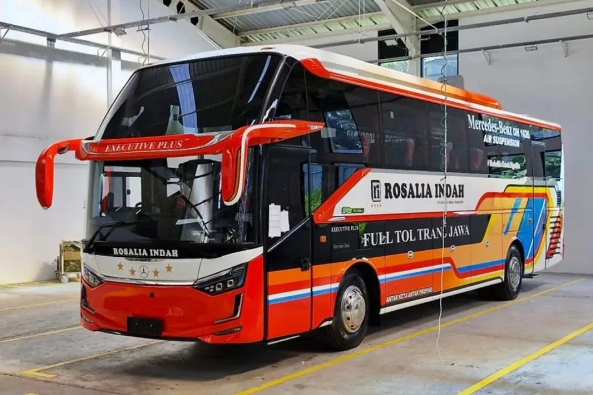 Persiapan Mudik Lebaran, PO Rosalia Indah Rilis Bus Legacy SR3 HD Prime Terbaru