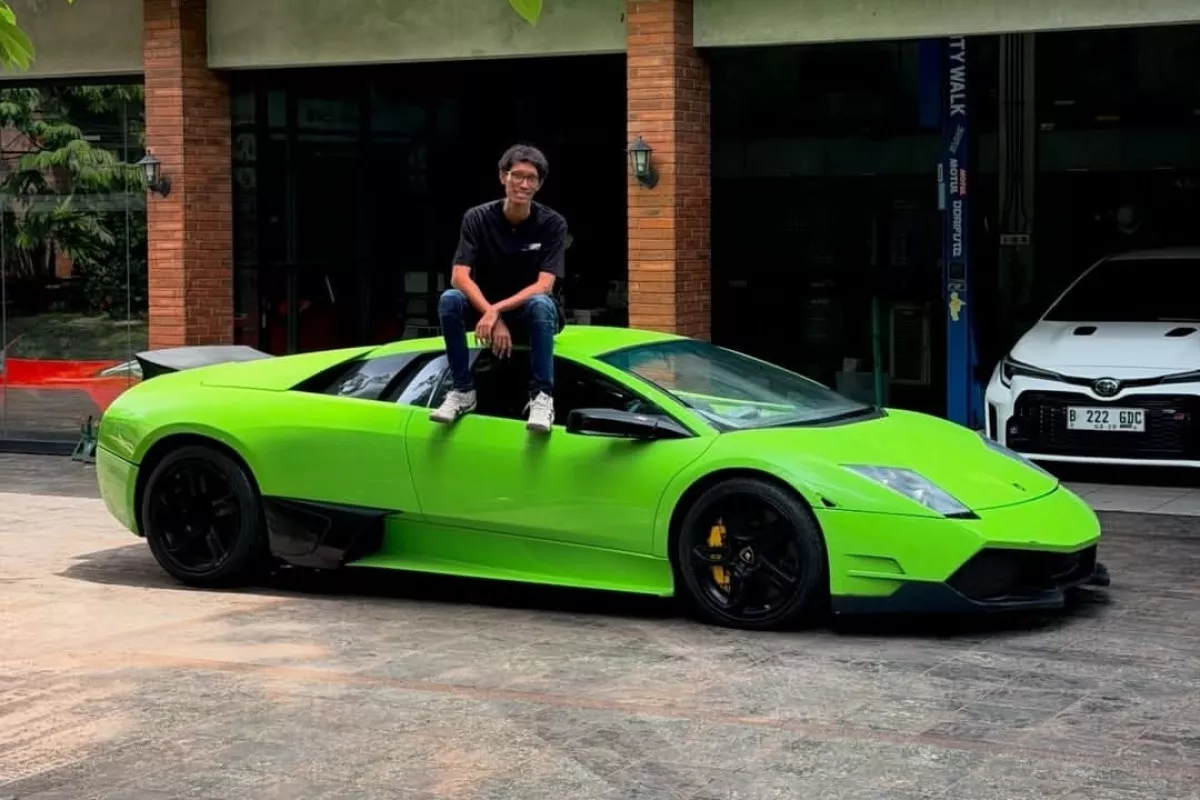 Garasi Drift Bikin Kejutan !! Lamborghini Murcielago Disulap Jadi Mobil Drift