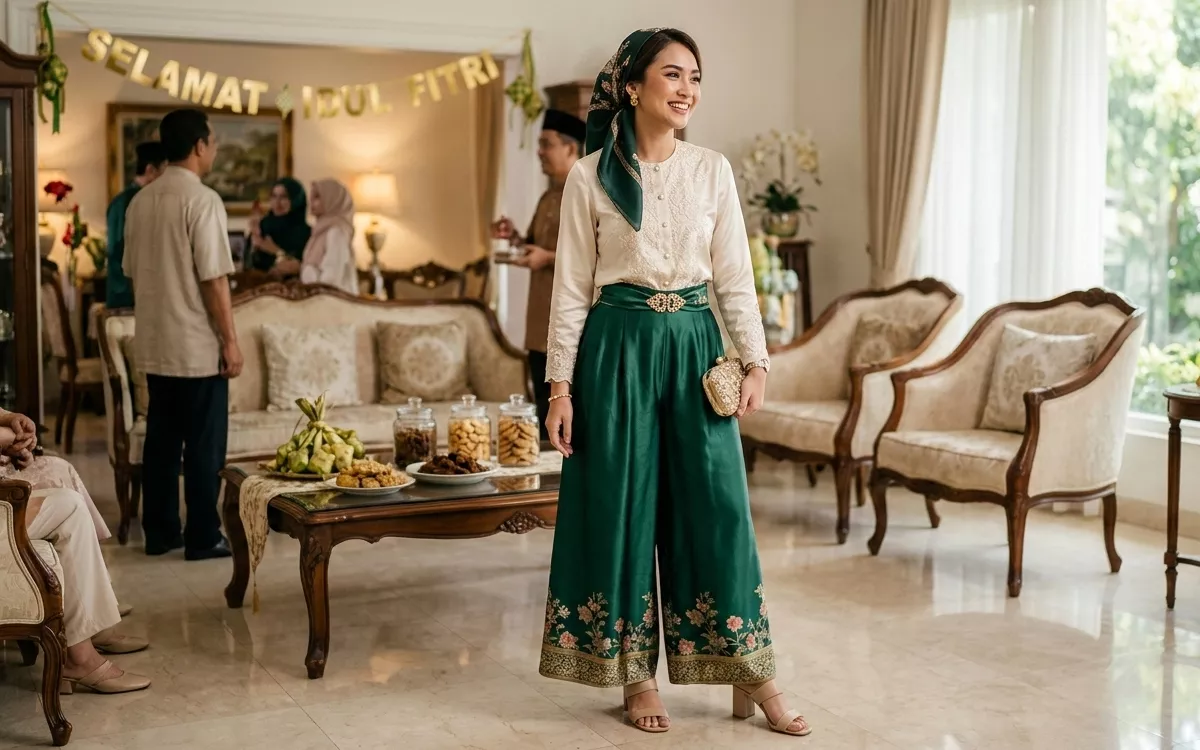 Bukan Lagi Rok, Inilah 3 Model Kulot yang Bakal Meledak di Hari Raya