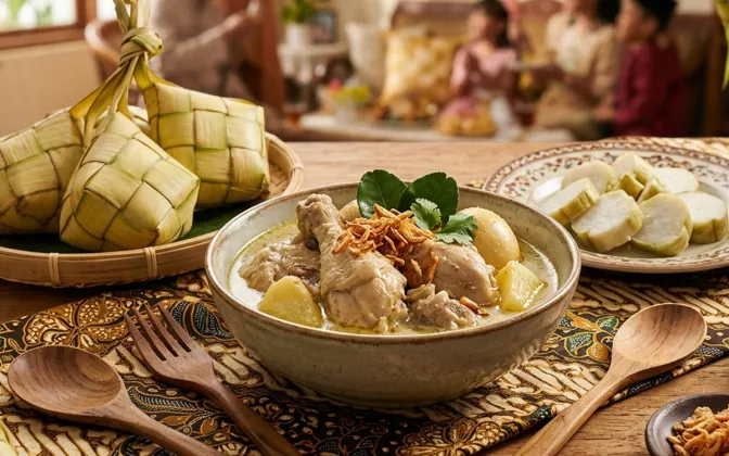 Lebaran Kurang Nendang Tanpa 5 Menu Pendamping Ketupat Legendaris Ini!