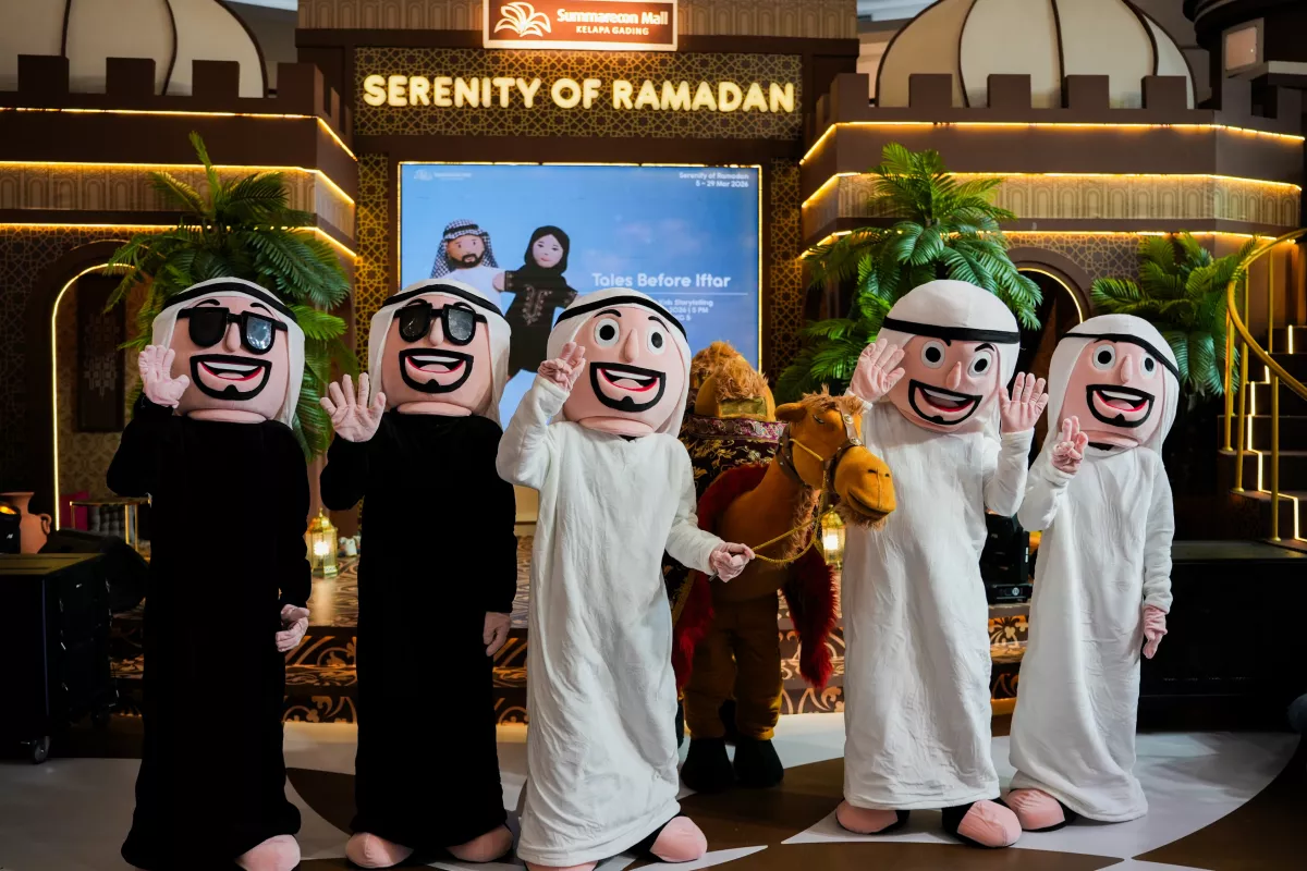 Serenity of Ramadan Summarecon Mall Kelapa Gading, Sajikan Hiburan dan Promo Belanja