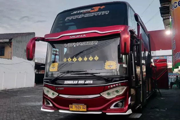 Gunakan Bodi JetBus 3 Mesin Hino, Ini Bus yang Digunakan Tim Saint Kitts and Nevis