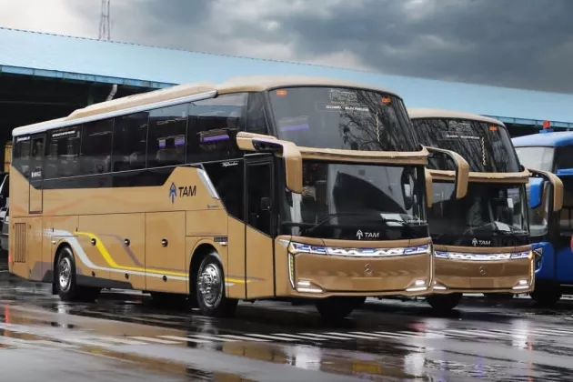 PO TAM Rilis Bus Mewah Terbaru !! Kabin Nyaman dengan Kursi Sleeper di Depan