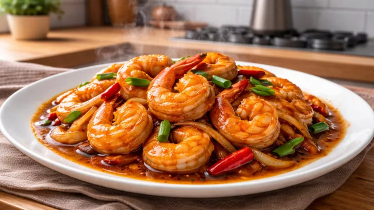 Resep Udang Saus Tiram Sederhana, Dijamin Enak dan Praktis