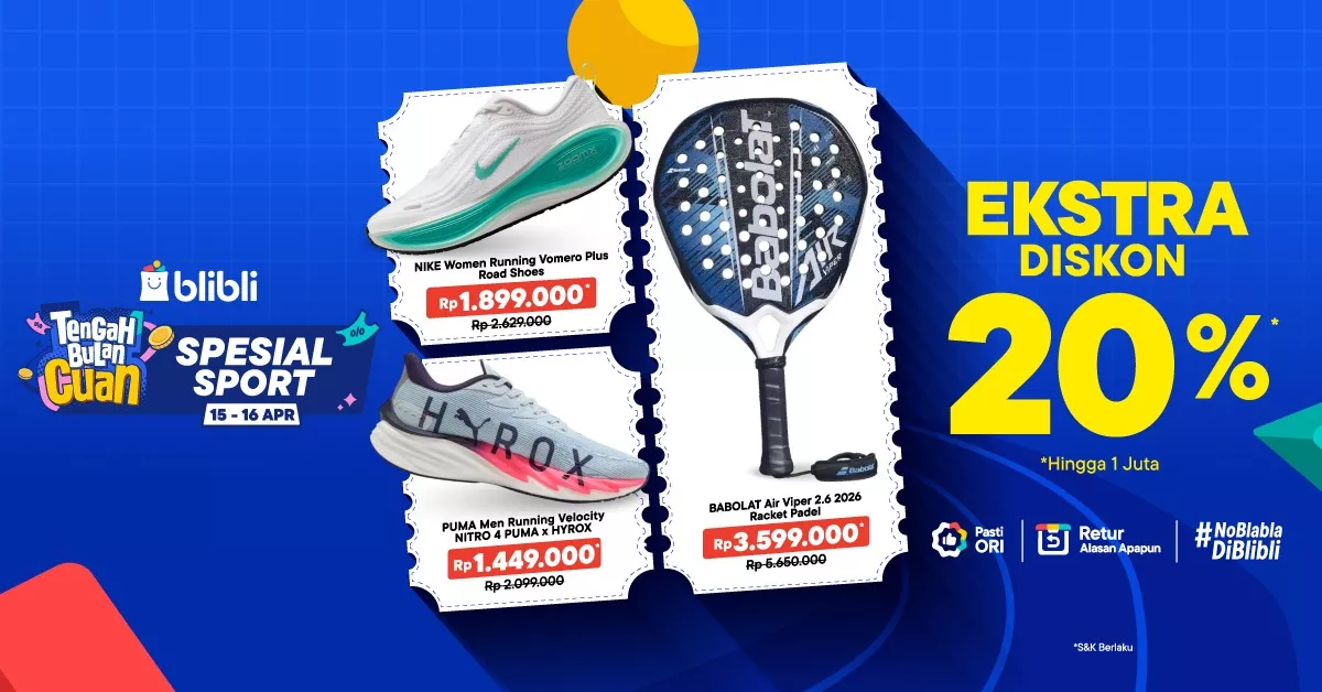 6 Alasan Kenapa Anda Harus Beli Sepatu Puma Hyrox Saat Promo di Blibli