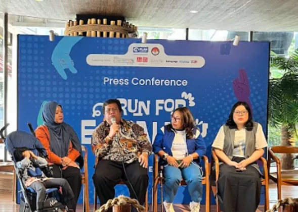 Langkah Setara di Senayan Park: Plan Indonesia Gelar Run for Equality 2026