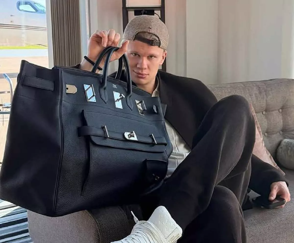Bukan Cuma Garang Cetak Gol, Erling Haaland Ternyata Kolektor Tas Hermes Birkin Senilai Rp15 Miliar