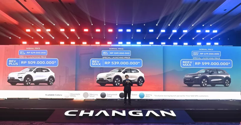 Changan Resmi Luncurkan Deepal S05 di Indonesia, SUV Listrik Ganda BEV dan REEV Mulai Rp509 Jutaan
