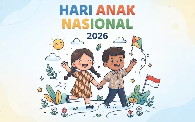 30 Ucapan Hari Anak Nasional 2026 yang Menginspirasi dan Memotivasi Anak